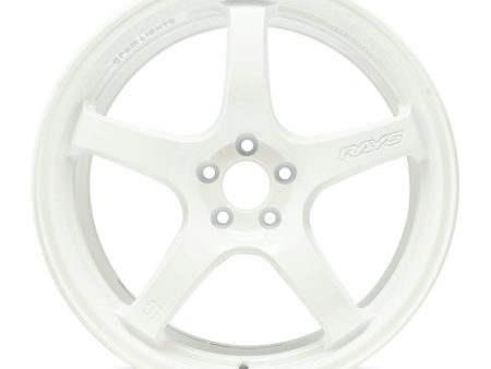 Gram Lights 57CR 19x9.5 +25 5x114.3 Ceramic White Wheel Online now