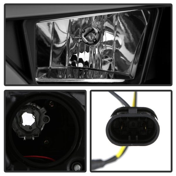 Spyder 14-20 Toyota 4Runner Projector Headlights w Seq. LED Turn Sig. LED White Light Bar Park Light Supply