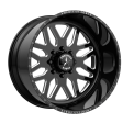 American Force AWB02 20X12 5X5.0 G-BLK MACH -40MM Cheap