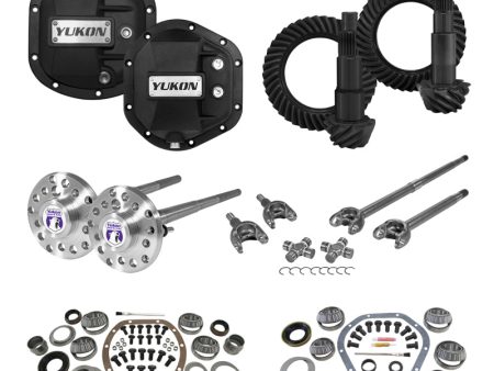 Yukon Gear & Install Kit Stage 4 Package For Jeep JK (Non-Rubicon) in a 4.56 Ratio Discount