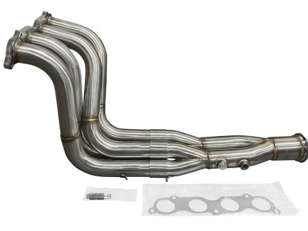 3  K Series K20 K24 Drag Header 4-2-1 Tri-Y EK EG Honda Acura DC2 Civic V Band For Cheap