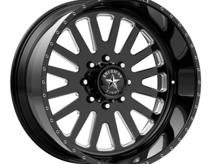 American Force AWF20 20X12 8X180 G-BLK MACH -40MM For Cheap