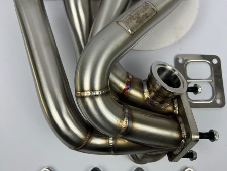 B Series Forward Front Facing Turbo Manifold T4 B16 B18 B20 44mm Online Sale