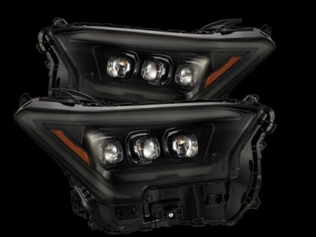 AlphaRex 2024 Toyota Tacoma NOVA-Series Projector Headlights (Pair) - Alpha-Black w Activation Light Online Sale