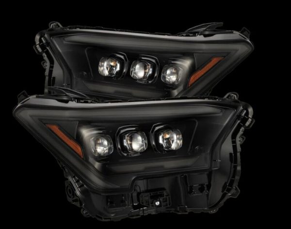 AlphaRex 2024 Toyota Tacoma NOVA-Series Projector Headlights (Pair) - Alpha-Black w Activation Light Online Sale