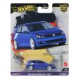 Hot Wheels Volkswagen Golf MK7 * BLUE * 2024 WORLD TOUR Car Culture Case A Cheap