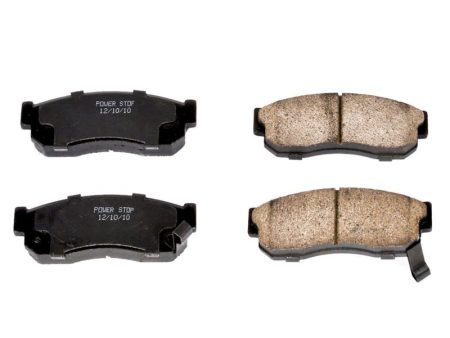 Power Stop 1983 Nissan Pulsar Front Z16 Evo Ceramic Brake Pad Discount