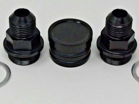 Rear Block Breather Fittings And Plug For B16 B18 Catch Can M28 To 10AN B Series Cheap