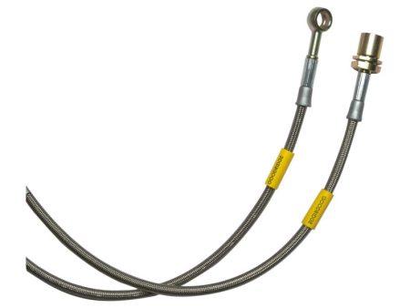 Goodridge 86-89 Toyota Celica GTS Stainless Steel Braided Brake Lines Discount