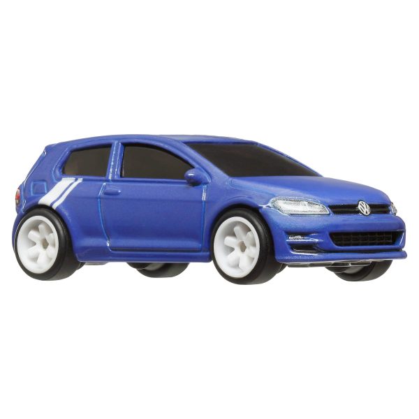 Hot Wheels Volkswagen Golf MK7 * BLUE * 2024 WORLD TOUR Car Culture Case A Cheap