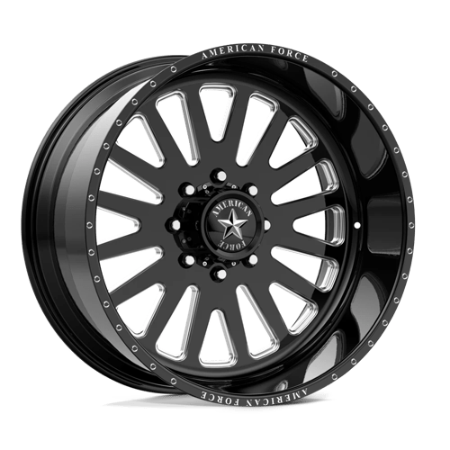 American Force AWF20 20X12 8X170 G-BLK MACH -40MM Online