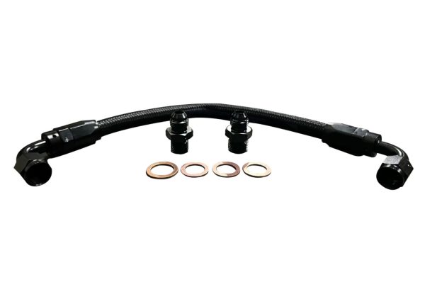 Power Steering Block De Lete Line Braided Loop Hose 92-00 Honda Integra AN6 EK Cheap