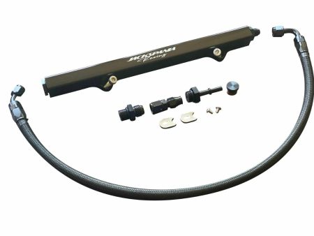 K20 K24 K Series Fuel Rail Line Kit For Acura RSX Honda Civic Si AN6 Hardline Hot on Sale