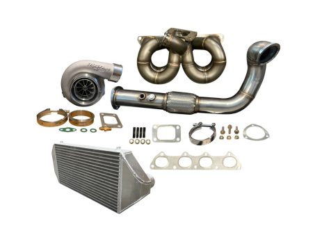 B Series AC PS Compatible T3 Turbo Manifold GSR B16 B18 B20 Intercooler 6262 EG EK Civic DC2 Integra For Cheap