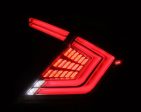 AlphaRex 16-21 Honda Civic Hatchback   Type-R FK8 Nova-Series LED Tail Lights - Clear Smoke For Cheap