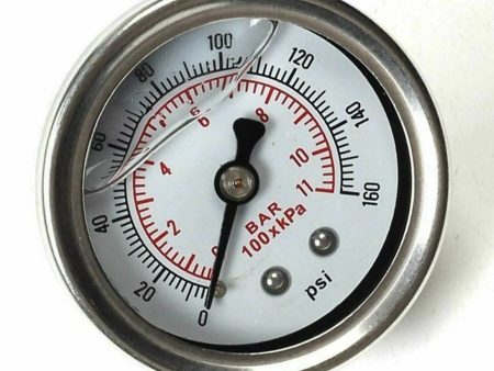 Aero 30-70Psi Fuel Pressure Regulator Motive Gauge EFI Bypass AN6 Fpr 6AN Kit For Sale