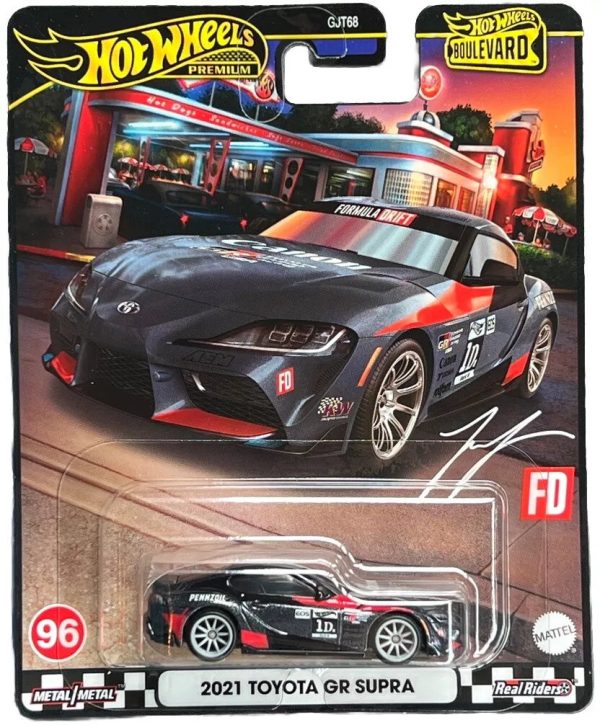 HotWheels Boulevard  21 Toyota Supra GR Canon #96 For Discount