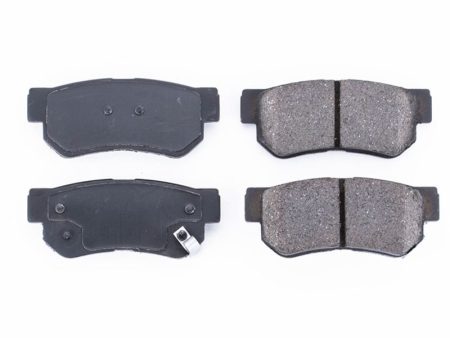 Power Stop 06-09 Hyundai Azera Rear Z16 Evo Ceramic Brake Pad Supply