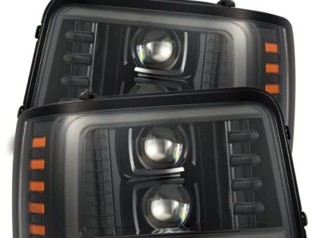 AlphaRex 92-96 Ford F Series - LUXX-Series Projector Headlights Online Hot Sale