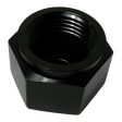 10AN Black Aluminum O-Ring Flare Cap Block for Coolant, Air, Fuel & Oil Online now