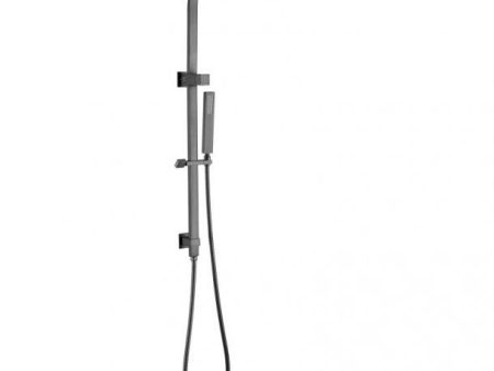 10   Square Gun Metal Grey Shower Station Top Water Inlet Sale