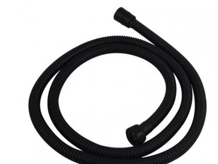 1500mm Black Flexible Shower Hose Stainless Steel Supply